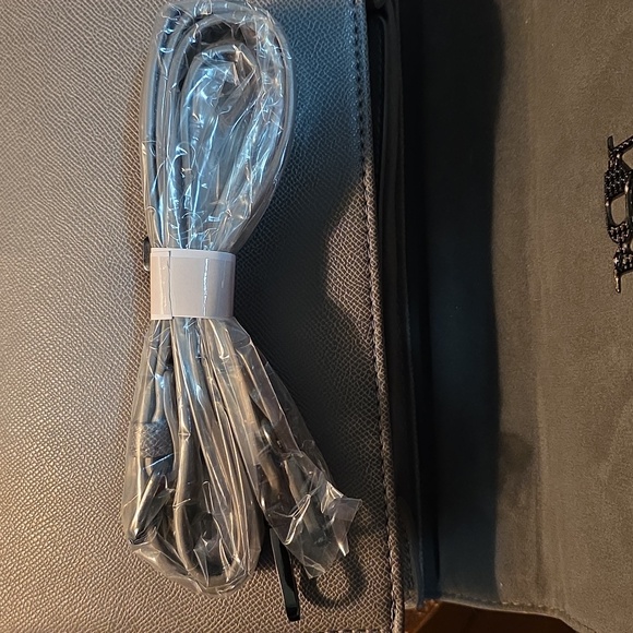 Badgley Mischka Gray Mini Bag with Black Accents - Picture 7 of 9